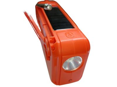 China Emergency Solar Hand Crank Radio-SOS Alarm AM/FM/WB Radio frequencies USB Charge for sale
