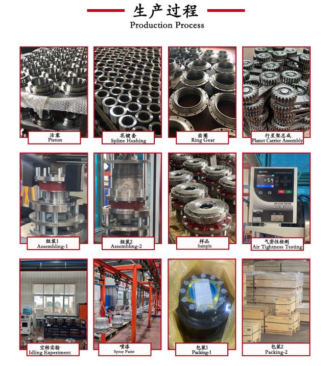 Rexroth Gft Series Travel&Track Drive O&K Planetary Gear Reducers