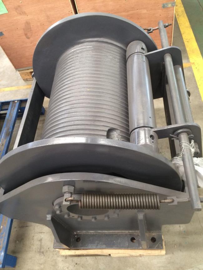 Heavy Duty Excavator Gearbox Motor Withpreservative Bevel Winch