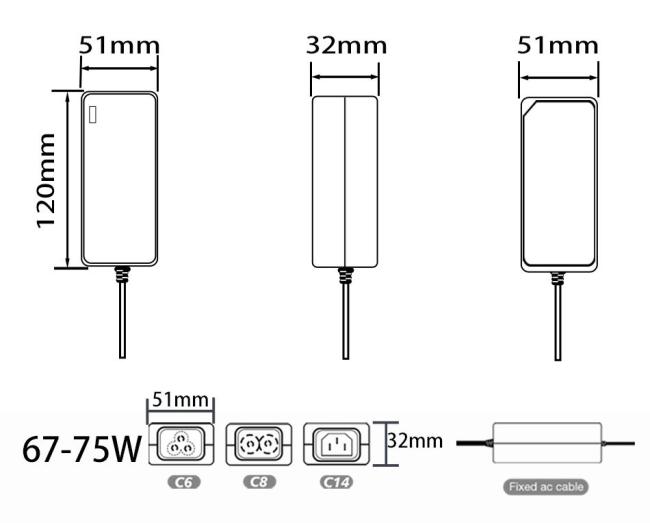 UL Class 2 24V 3A Power Supply product image