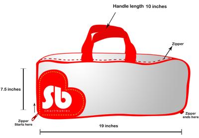 Китай PVC макияжа сумки гигиенической косметикаи ISO9001 EN71 косметический застегнул на молнию 0.15mm продается