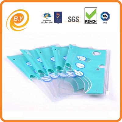 中国 ECOポリ塩化ビニールの構造の袋、WCA 3Cの歯磨き粉のための透明なジッパーの袋袋およびブラシ 販売のため