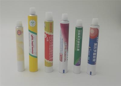 China Soft Squeeze Tube Containers For Ointment Of Ketoconazol , Aluminum Toothpaste Tube for sale