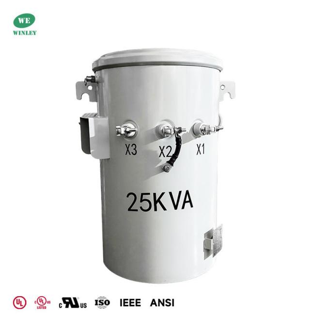 25kVA 6.9kV Single Phase Pole Mounted Transformer for Overhead Distribution