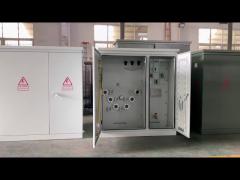 225kva 3단계 패드 장착 트랜스포머 단계 하락 34500V에서 480V UL 인증