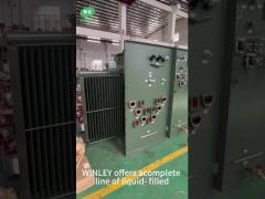 750 Kva 三相デッドフロント パッド マウント変圧器コンパクト