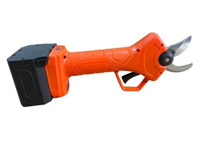 China 30MM Cutting Branch Electric Pruning Shear Rechargeable 2Ah Battery Operated Hand  Held for sale