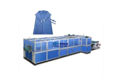 China New Version Isolation Gowns Disposable Making Machine Protective Medical Clothing Cutting Machine for sale