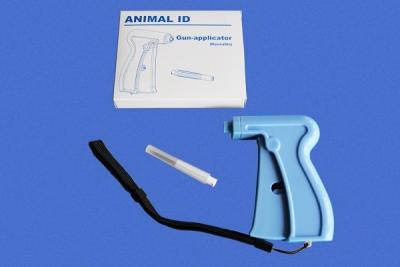 China Durable Animal Rfid Glass Tag Microchip NeeWith Reusable Applictaor Microchip Injectable Transponders for sale