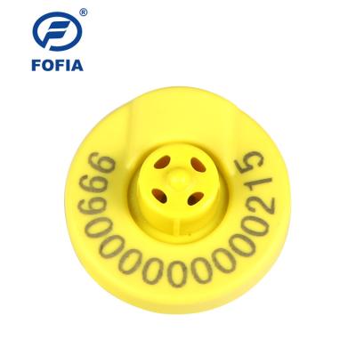 China 134.2Khz Visual Electronic Sheep Cattle RFID  Ear Tags for sale