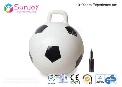 China Sunjoy Wholesale sport ball with handle 25inch Jumping Ball for Children Ready for Shipping Hopping Ball bola de mango for sale