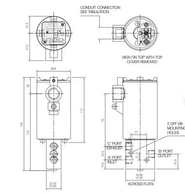 China Hot Sale Original NORGREN Y013AA1H1BS072 NPT Ported Valve in Stock at Low Price for sale
