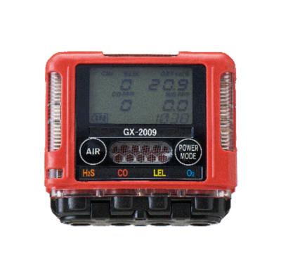 China GX-2009 Portable Multi Gas Sensors Confined Space 4 Gas Monitor for sale
