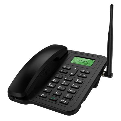 China Hand Free GSM SIM Card Wireless Landline Phone SMS Message for sale
