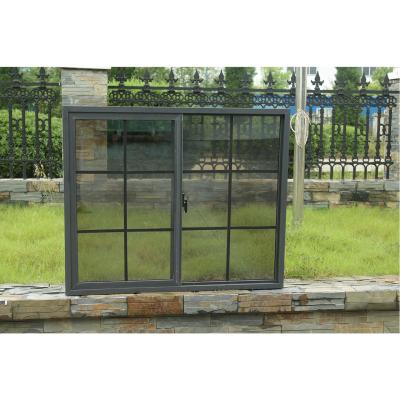 China Good Price Custom Cheap Plastic Glass Pvc Windows Sliding Window With Crescent Lock for sale