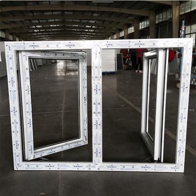 China American Swing Out European UPVC Windows Crank Casement for sale