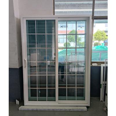China China Factory Direct Sale Upvc Double Sliding Door Select Colors for sale