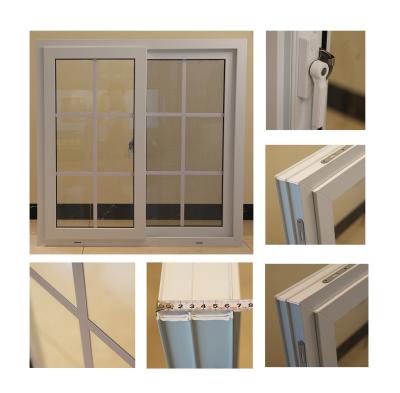 China Project Solutions WEIKA Hurricane Impact UPVC Sliding Interior Window for sale