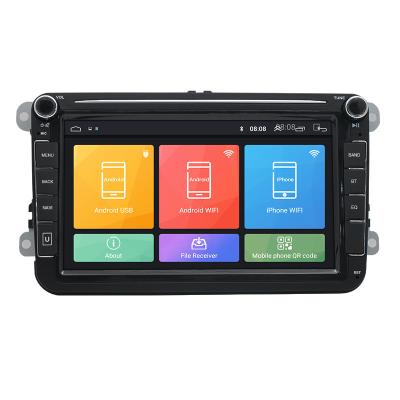 China 8 pulgadas Universal Android Car Radio Vw Volkswagen Android Radio Auto GPS Audio 2 Din en venta
