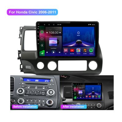 China 2011 2007 2006 2010 2009 Honda Civic Android Head Unit Double Din Car Stereo for sale