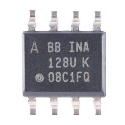 China TI INA128UA SOP-8 Amplifier ICs Op Amp Ic ROHS3 Compliant for sale