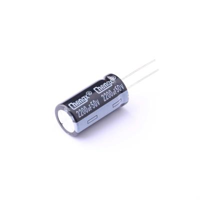 China CX Electronics Passive Components Electrolytic Aluminum Capacitor KM228M050K30RR0VH2FP0 for sale