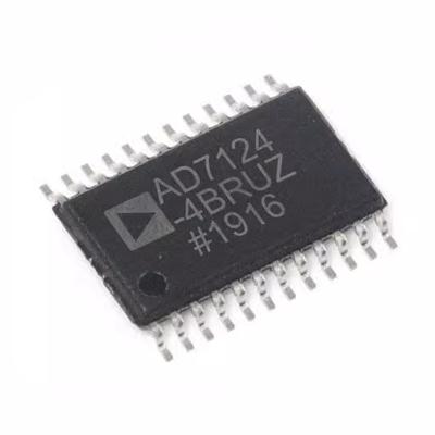 China New and Original integrated circuit modules TSSOP-24 AD7124 AD7124-4BRUZ AD7124-4BRUZ-RL7 for sale