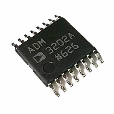 China Original and genuine TSSOP-16 RS-232 line drive receiver chip ADM3202 ADM3202A ADM3202AR ADM3202ARUZ for sale
