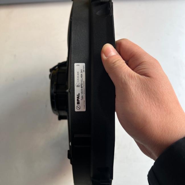 SPAL VA33-BP93 cooling fan detailed view showing construction and components