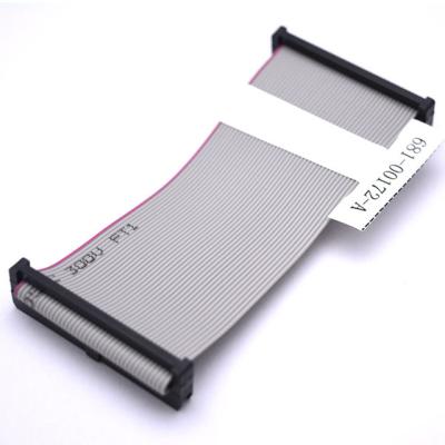 China OEM computer flat ribbon cable 0.500' /2.54pitch 2*20pin with 265128 AWG 1.27mm pitch flat ribbon cable with red mark for sale