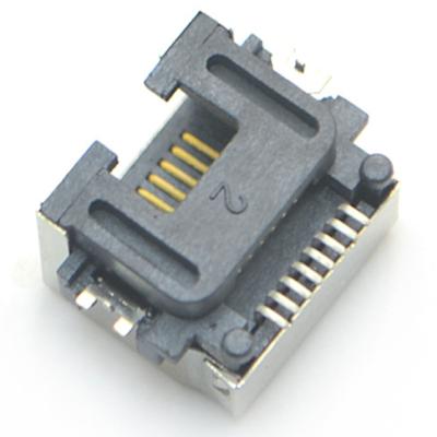 China rj45 8p8c boardcut smt smt ethernet connector with shielded modular jack right angel surface mount for sale