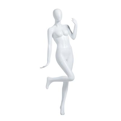 China Lifelike Muscles Female Full Body Mannequin Curvy Frosted Spray Paint for sale