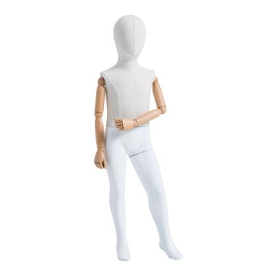 China Upright Child Mannequin Full Body Natural Curvey Clothing Display for sale