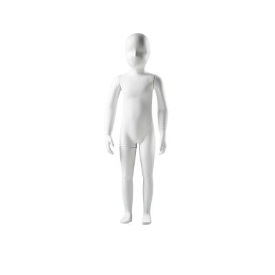 China Erect Posture Child Mannequin Full Body Fiberglass For Clothing Display for sale