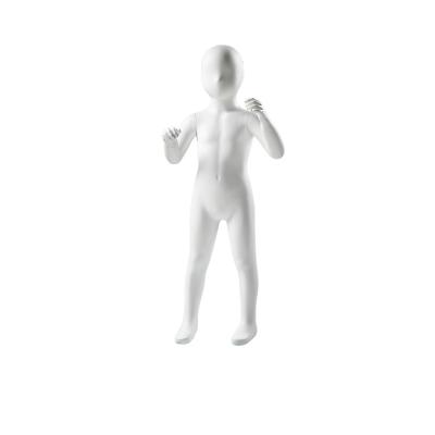 China Muñeco de fibra de vidrio para niños cuerpo completo postura erguida exhibición de ropa en venta