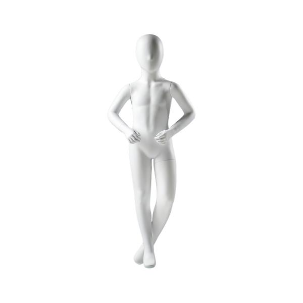 Quality Lovely Fiberglass Child Mannequin Stand 25CM Shoulder With Upright Posture for sale