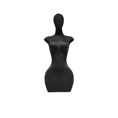 China Plump female half body model used for clothing body display with Natural Body Curve for Store Display for sale