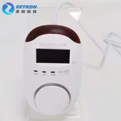 China LPG Methane Household Gas Alarm ABS Plastic With LED Display AC 220V 50HZ for sale