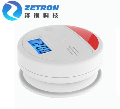 China 96*38mm mini Smoke And Carbon Monoxide Detector OEM With Liquid Crystal Display for sale