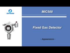 Online Fixed Gas Detector 1.7 Inch High Definition Color Screen
