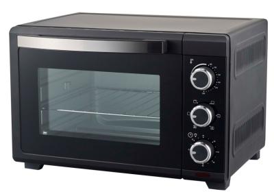 China Glass Door Electric Toaster Oven , 220volt 25L Electric Oven for sale