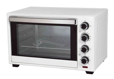 China White Toaster 2KW 60 Liters Electric Oven Rustproof With Rotisserie Function for sale