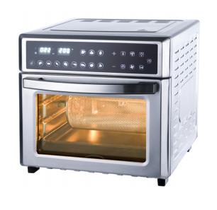 China Kitchen 240V Air Fryer Convection Oven 2 Layer Double Glass Door for sale