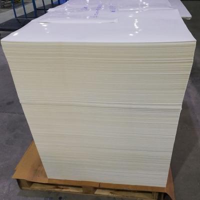 China White Silicon Paper ISO 1080mm Blank Sheet Labels for sale
