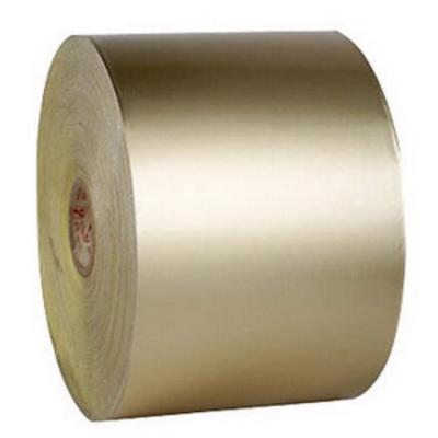 China 1080mm Matte Gold Aluminum 8000T Foil Paper Labels for sale