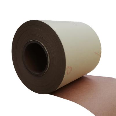 China Kraft Paper White Glassine Liner 62G Strong Adhesive Labels for sale