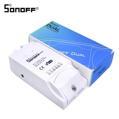 China SONOFF  Smart Home Dual Wireless WIFI Switch Relay Module 10A 220V DIY Timing With wi-fi for sale