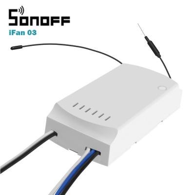 China Smart Home Sonoff SW0198 Ceiling Fan Light Controller Wifi Smart App Remote Control for sale