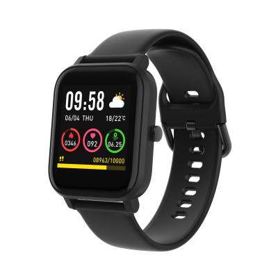 China Body Temperature Monitoring Smartwatch Wrist Band Music Sport Heart Rate Wristband Fitness Smart Watch for sale