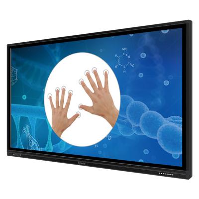 China interactive screen touch smart display flat panel with touch screen for sale